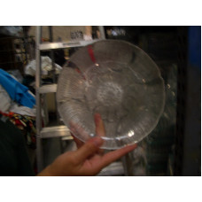 Dish - Glass Sunflower Plate 10.75" Each